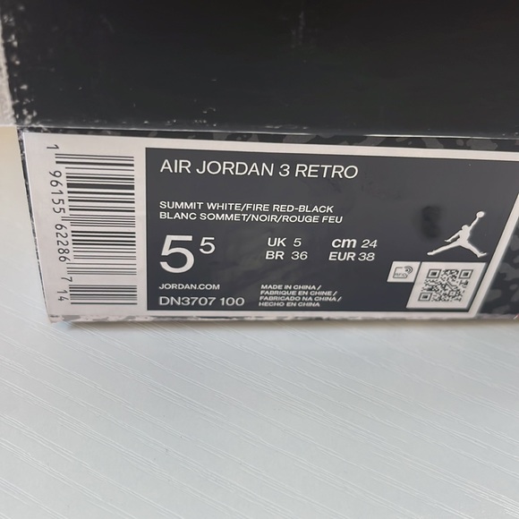 New in box, Nike air, Jordan 3 retro - Picture 6 of 6